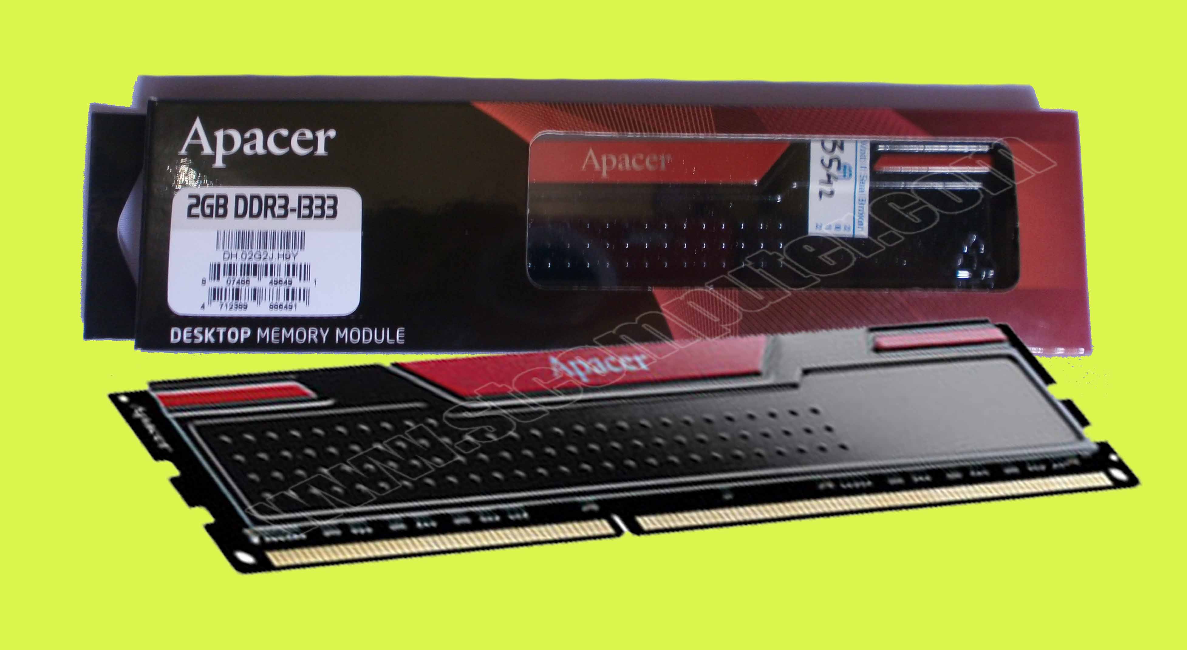 Apacer DDR3 2Gb 1333 pc-10600 Black Panther