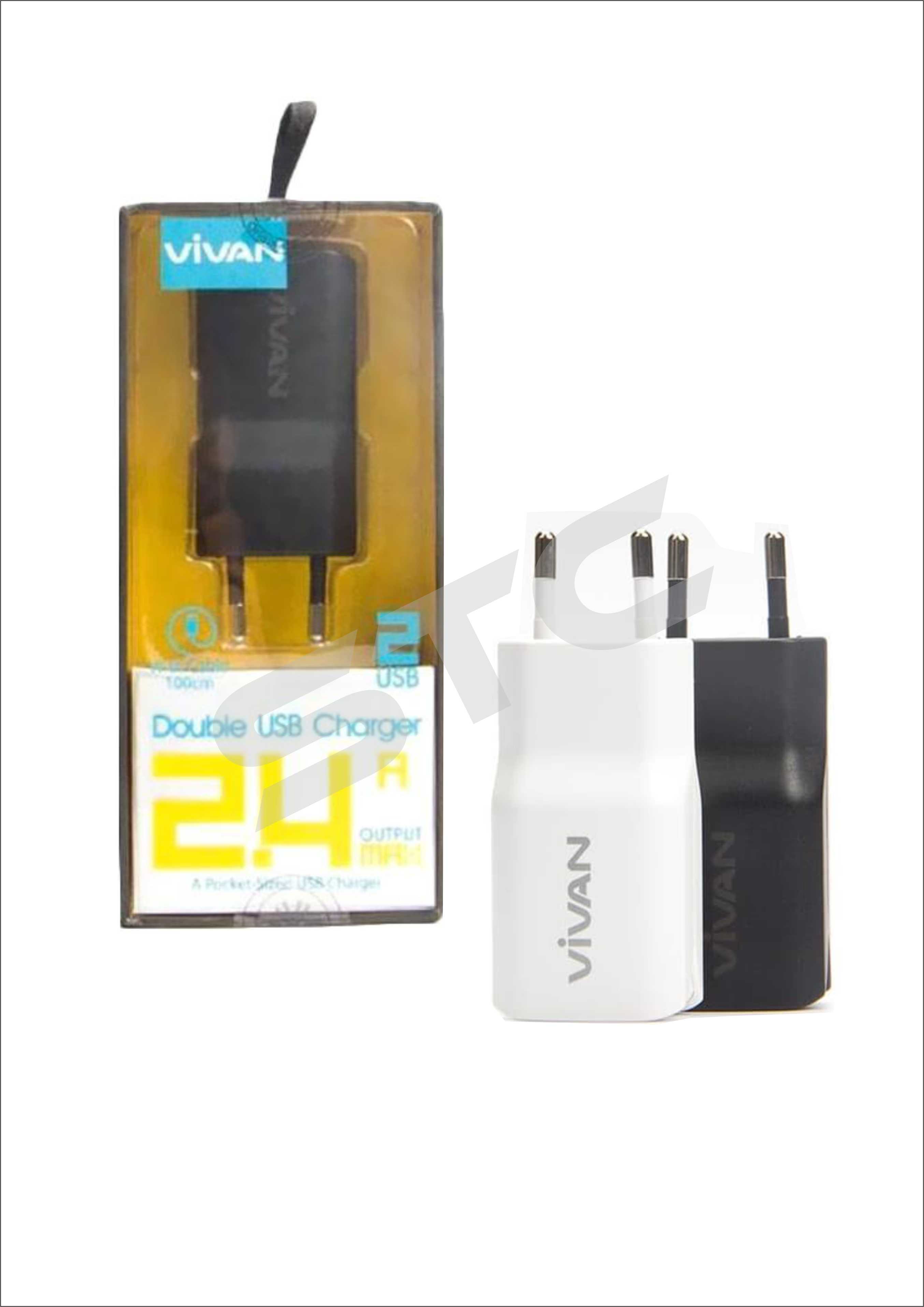 Charger  Vivan DD01 Double USB With Micro Cable