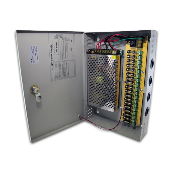 Adaptor Jaring Power Supply CCTV 12V 20A Box