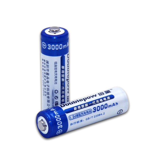 Baterai AA Doublepow 1.2V-3000mAh Rechargeable