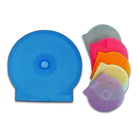 Casing CD Oval Plastik Warna