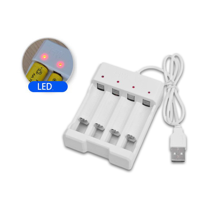 Charger Baterai AA / AAA 4 Slot