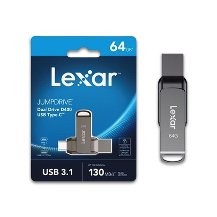 Flashdisk Lexar OTG Jumpride D400 64GB