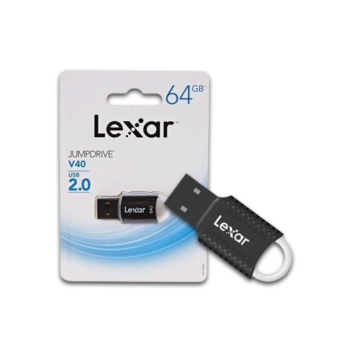 Flashdisk Lexar V40 64GB USB 2.0