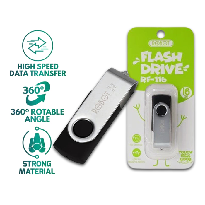 Flashdisk Robot RF116 16GB