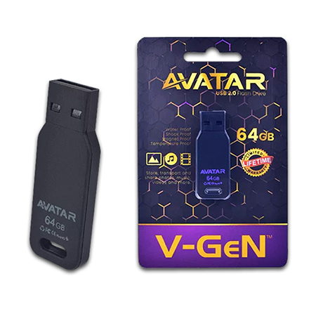 Flashdisk V-Gen Avatar 64GB USB 2.0