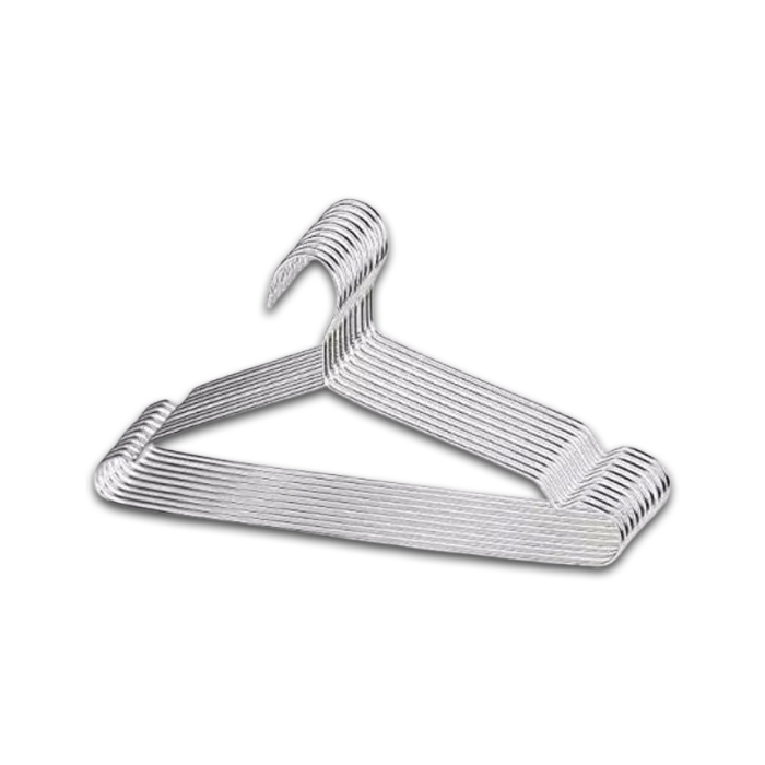 Hanger Baju Stainless Isi 10
