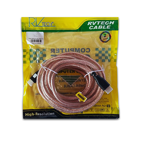 Kabel HDMI Rvtech Gold 5M