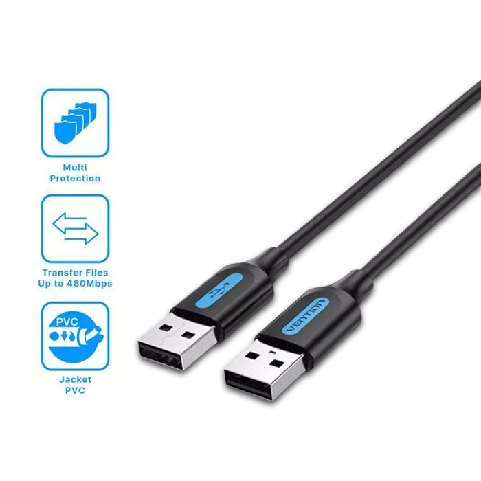 Kabel USB 2.0 Male to Male Vention 1,5M