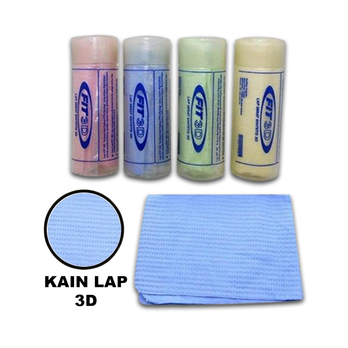Kanebo Fit 3D Lap Serat Sintetis Serbaguna