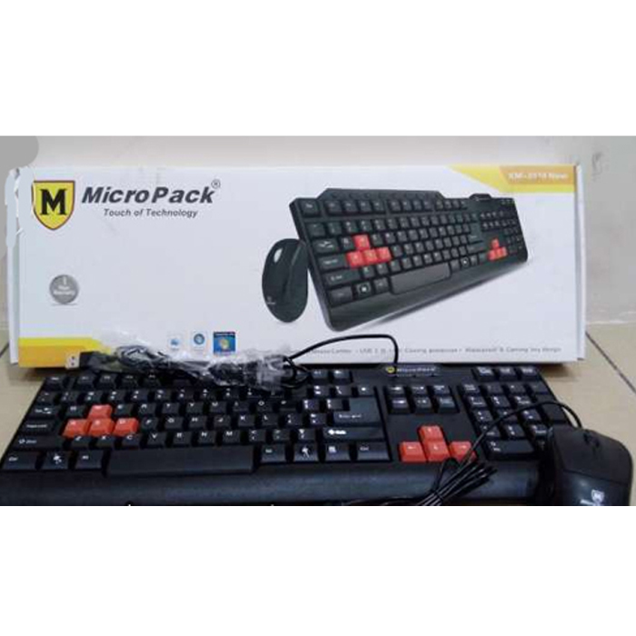 Keyboard & Mouse Micropack KM-2010