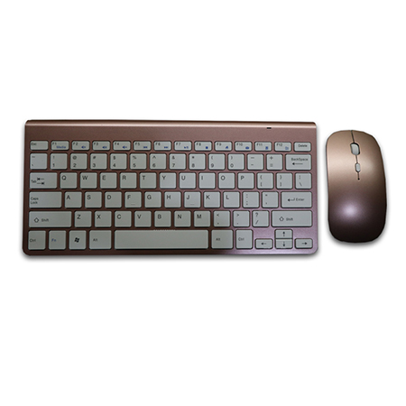 Keyboard Dan Mouse Mini Wireless Tanpa Merk