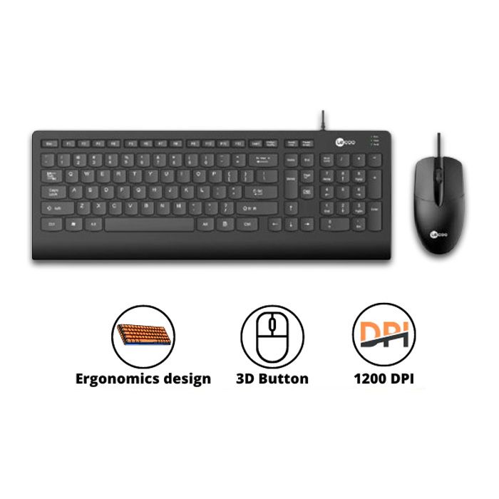 Keyboard Mouse Lecoo CM103