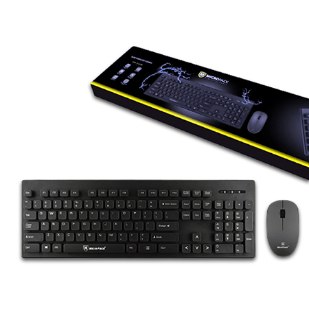 Keyboard dan Mouse Wireless Micropack KM-232