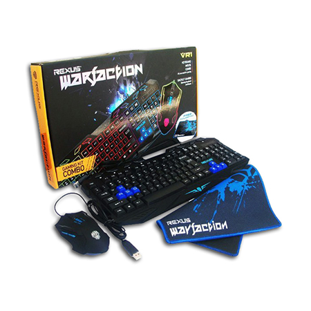 Keyboard dan Mouse Rexus Warfaction VR1F
