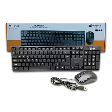 Keyboard dan Mouse USB M-Tech STK-05