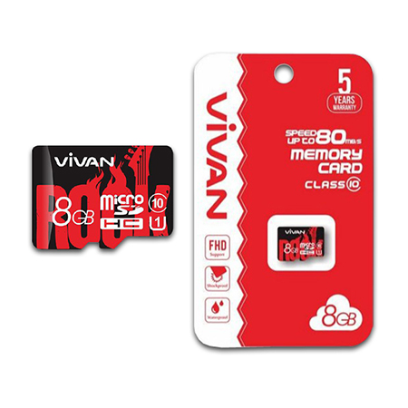 Microsd Vivan 8GB C10 NA