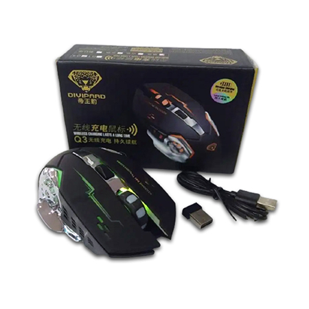 Mouse Gaming Divipard Rechargeable