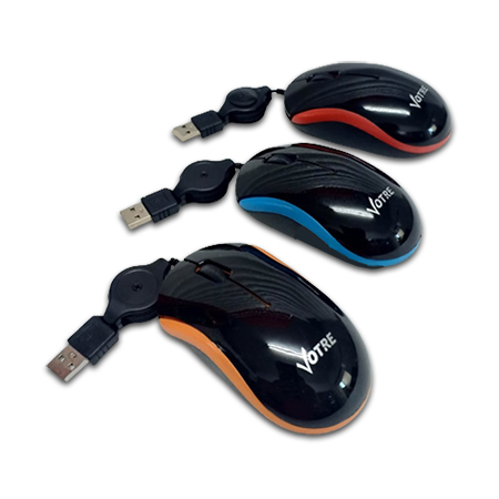 Mouse USB Votre 611 Retractable