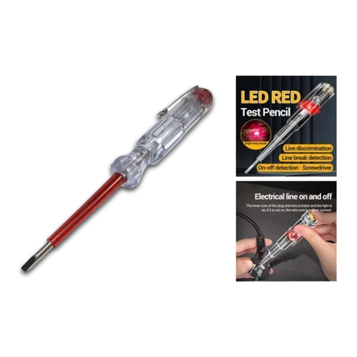 Obeng Tespen LED Merah
