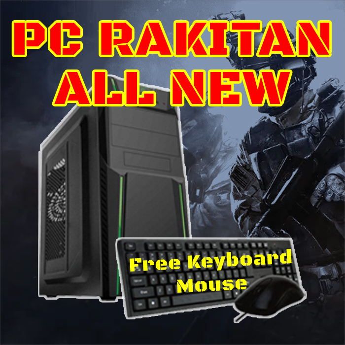 PC Rakitan All New Item Free Keyboard & Mouse