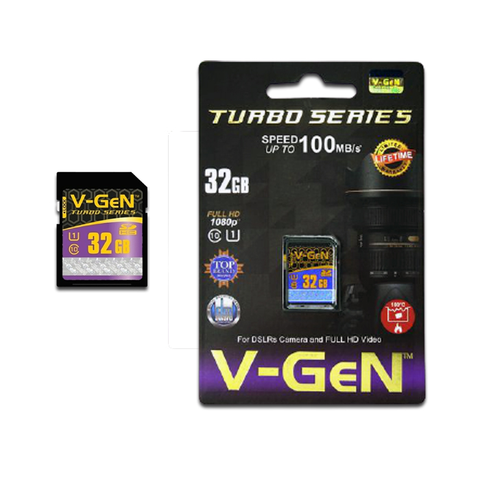 SDHC V-Gen C10 32GB