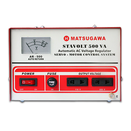 Stabilizer Matsugawa Servo 500VA