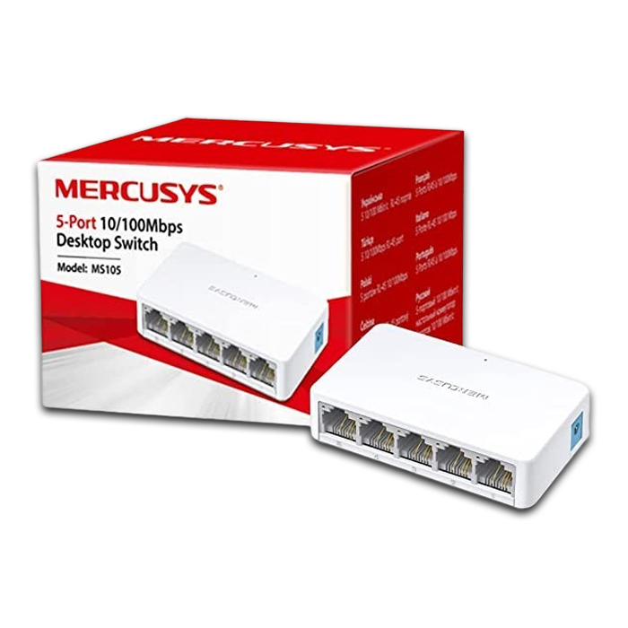 Switch Hub Mercusys 5 port 10/100 MS105