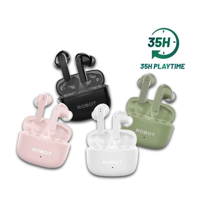TWS Robot Airbuds T70E Wireless Earphone Deep Bass