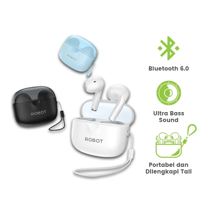 TWS Robot Encobuds 3 Earphone True Wireless Ultra Bass