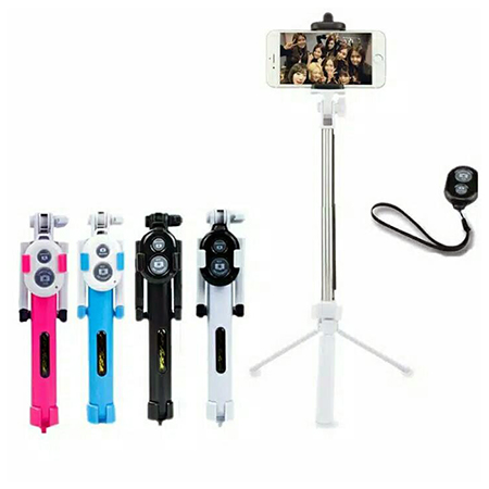 Tongsis Tripod Remote Bluetooth
