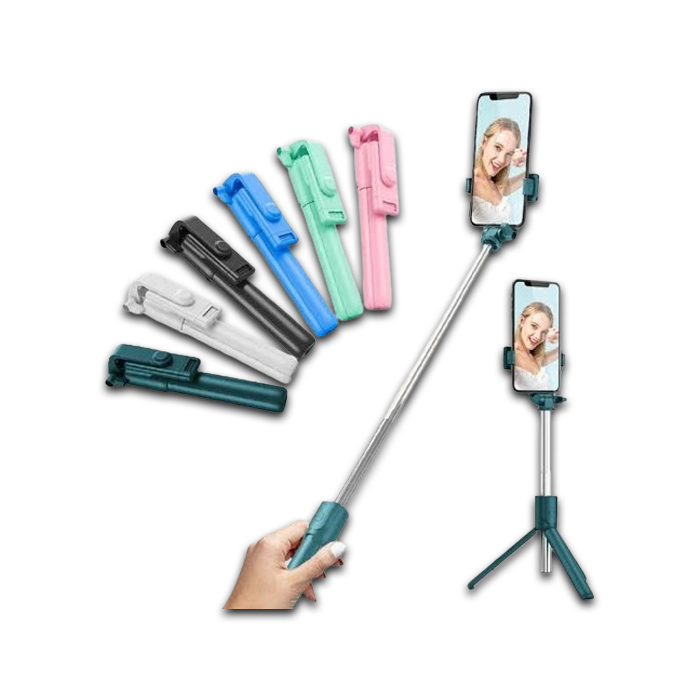 Tripod Tongsis Bluetooth R1 3 in 1