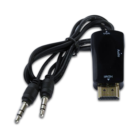 USB Dongle HDMI to VGA+Audio