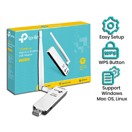 USB Wifi TP-Link TL-WN722N Antena
