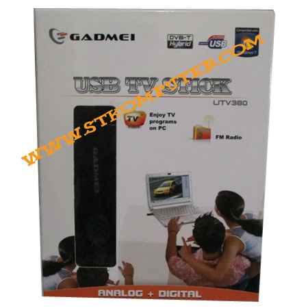 TV Tuner USB Gadmei Stik for Laptop & PC