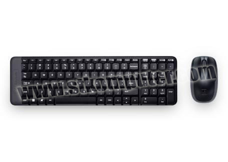 Keyboard + Mouse Logitech Wireless MK220